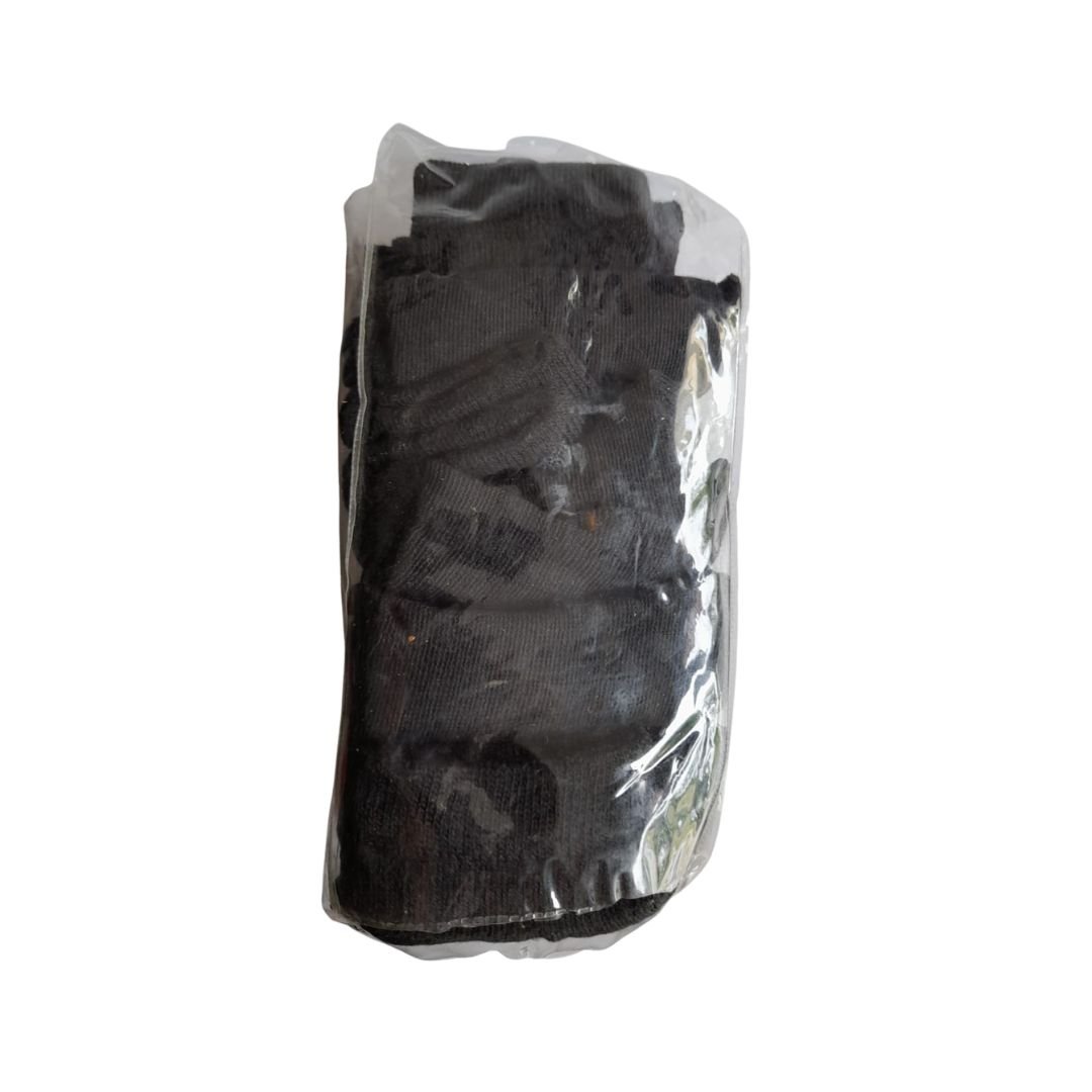 Cotton black socks set of 5 pair