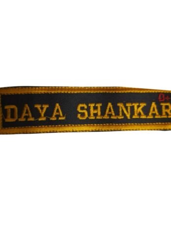 Fabric name tabs