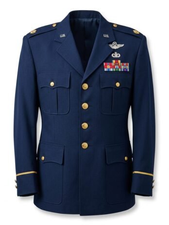IAF Officer Ceremonial Blue Uniform Tunic Jacket