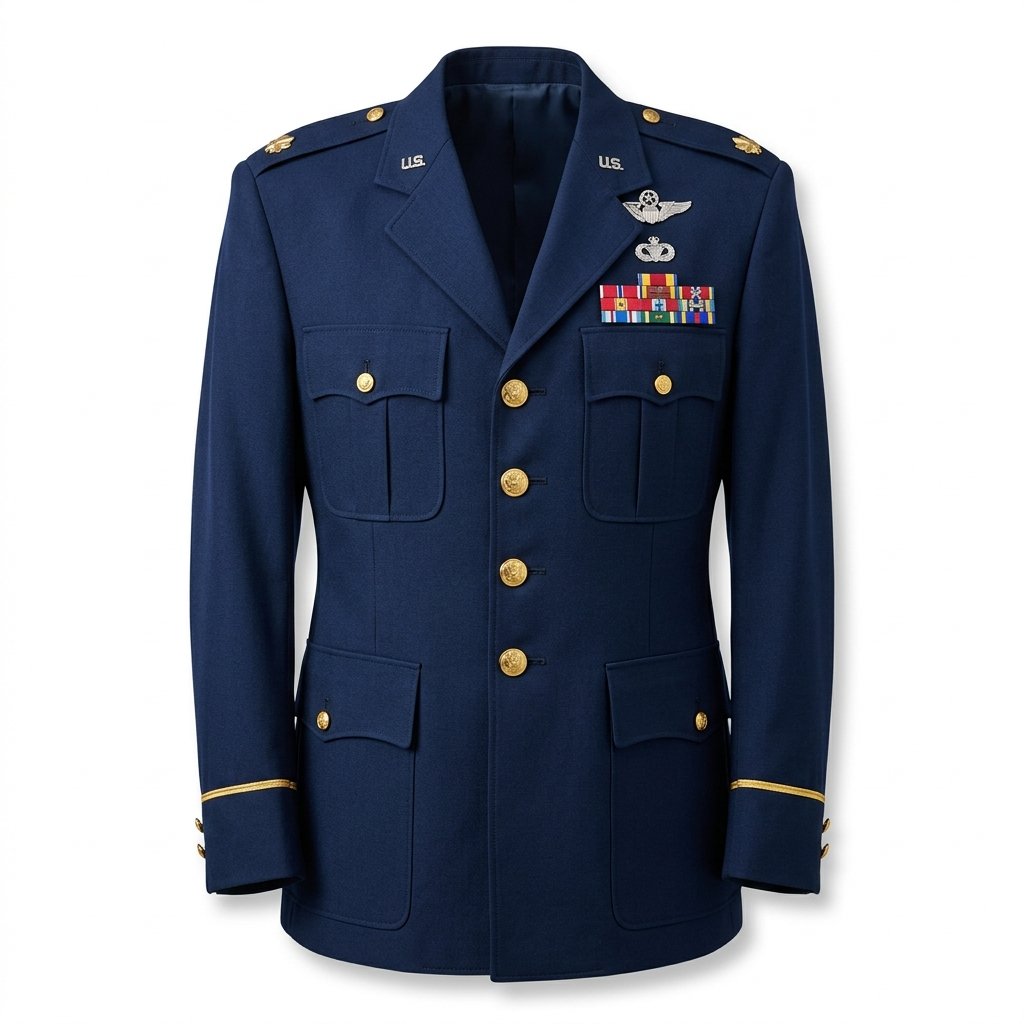 IAF Officer Ceremonial Blue Uniform Tunic Jacket