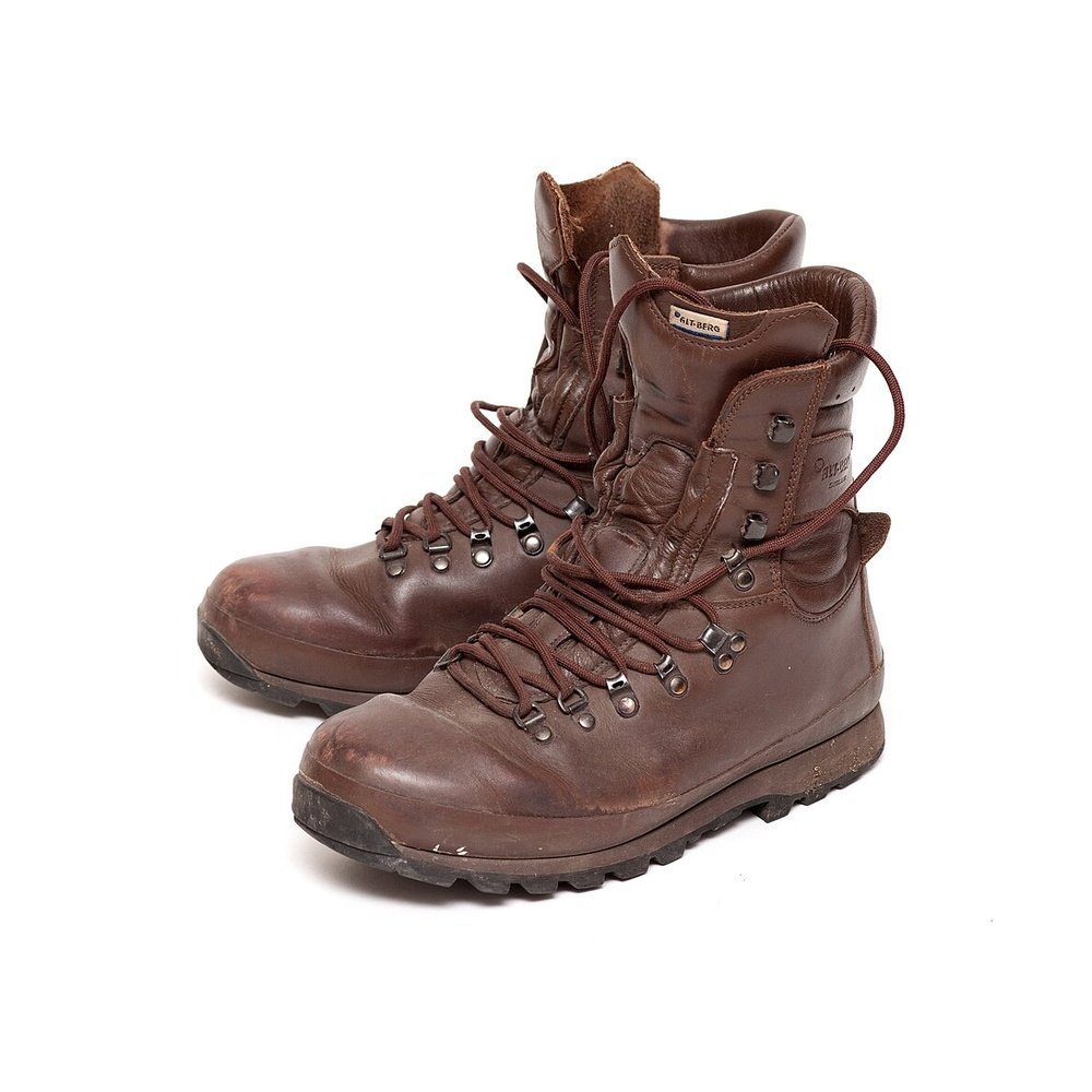 Indian Military DMS High-Ankle Leather Combat Boots