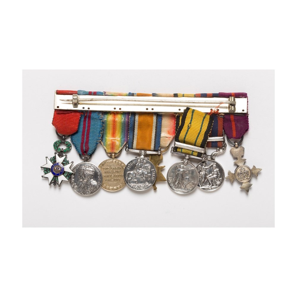 Indian Armed Forces 5-Bar Mounted Service Ribbon Rack
