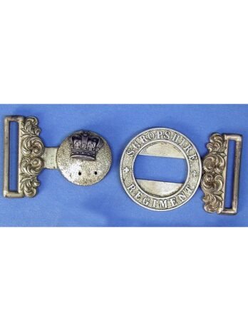 IAF Golden Crest Webbing Belt with Chrome Buckle
