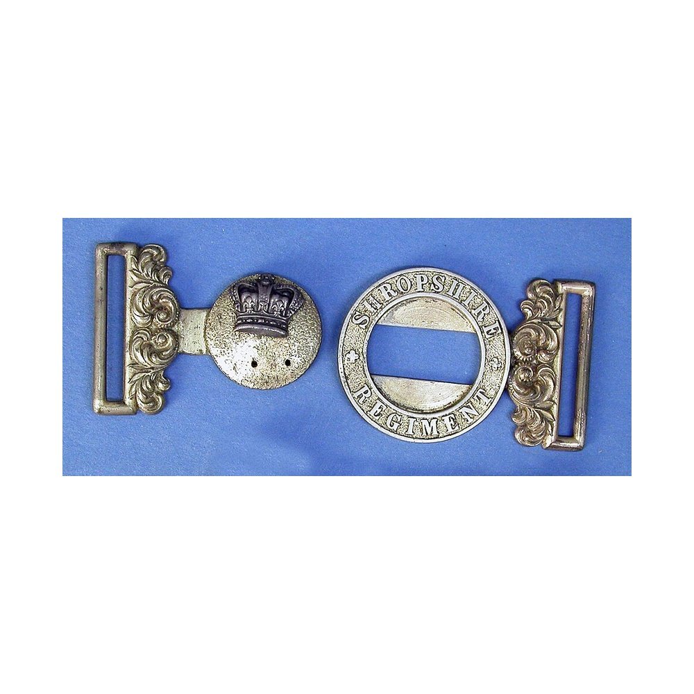 IAF Golden Crest Webbing Belt with Chrome Buckle