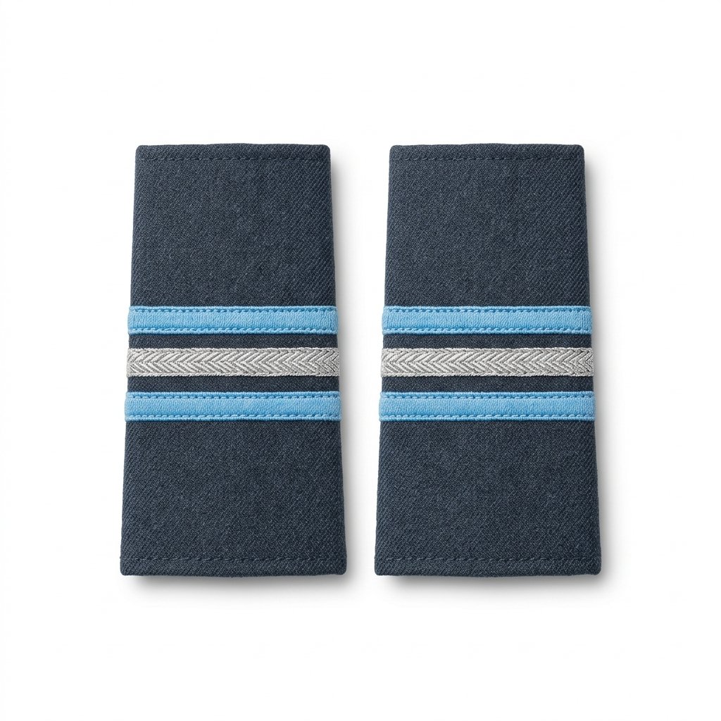 IAF Wing Commander Rank Shoulder Slides (Pair)