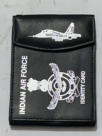 INDIAN AIR FORCE WALLET LOGO WITH JET