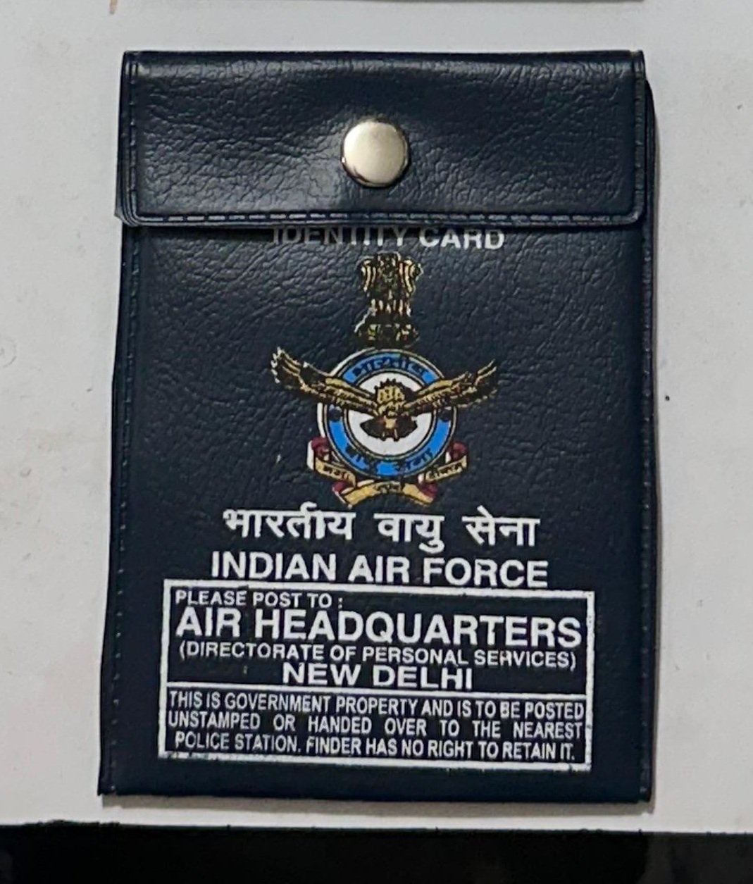 INDIAN AIR FORCE LOGO WALLET