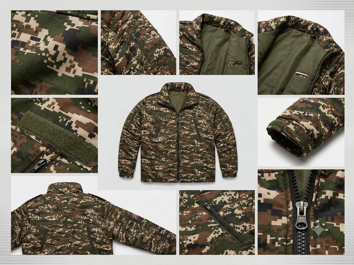 Crpf Reversible Two Sided Jacket - Image 3