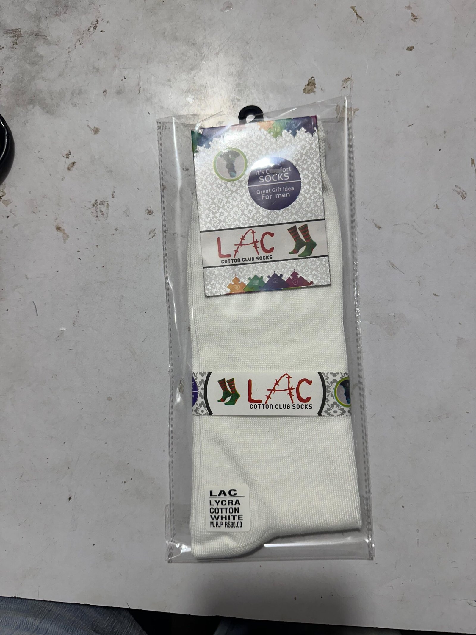 IAF WHITE COTTON SOCKS