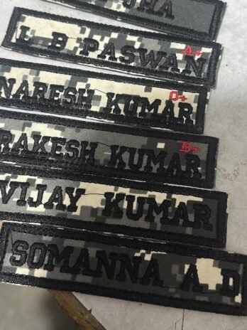 IAF NEW DIGITAL CAMOFLAUGE NAME TABS
