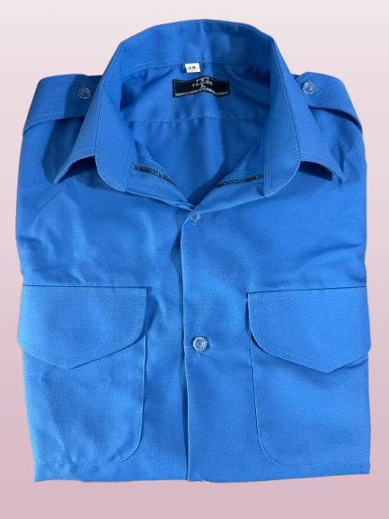 IAF sky blue winter shirt full sleeves (Premium)